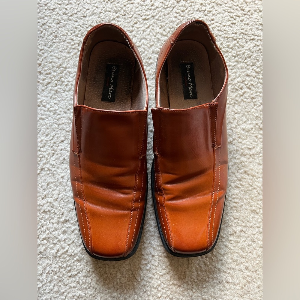 Brown & Tan Men's Leather Shoes